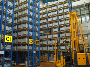 窄巷道貨架,巷道貨架